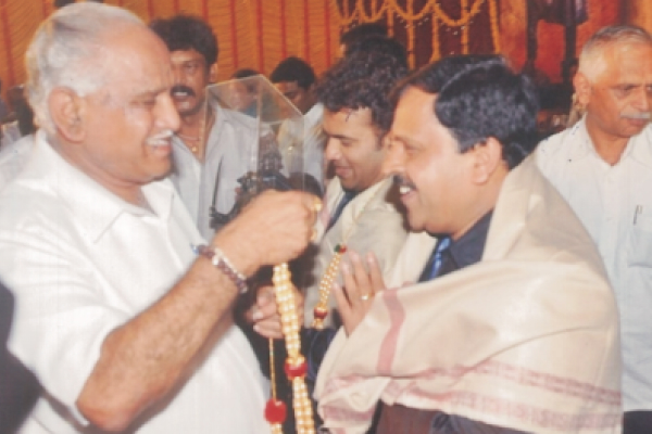 Homage by Ex-Chief Minister Honble Yediyurappa