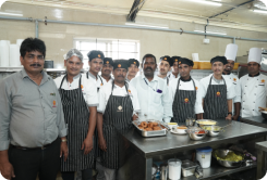 Team photo with Paakashal kitchen crew