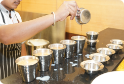 Filter coffe ready to serve at Paakashala