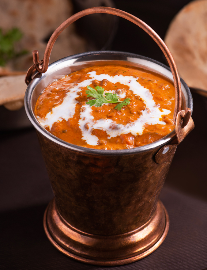 Mouth watering Indian curry served in Paakashala