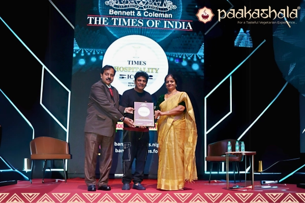 @restaurant.paakashala honoured for Iconic Vegetarian Multicuisine Restaurant Chain at The Times Hospitality Icons 6th Edition Bengaluru 2024Conceptualized and created by @bangaloretimes.nightlife1 1